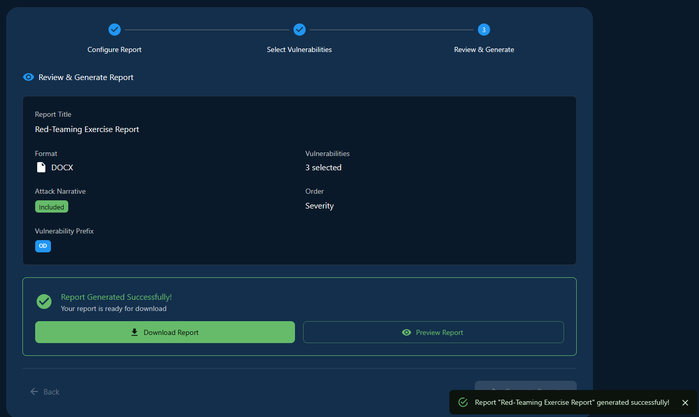 Sectoria Report Generation